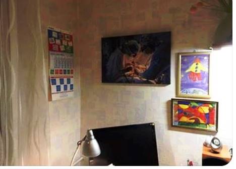 Картина у Севы дома